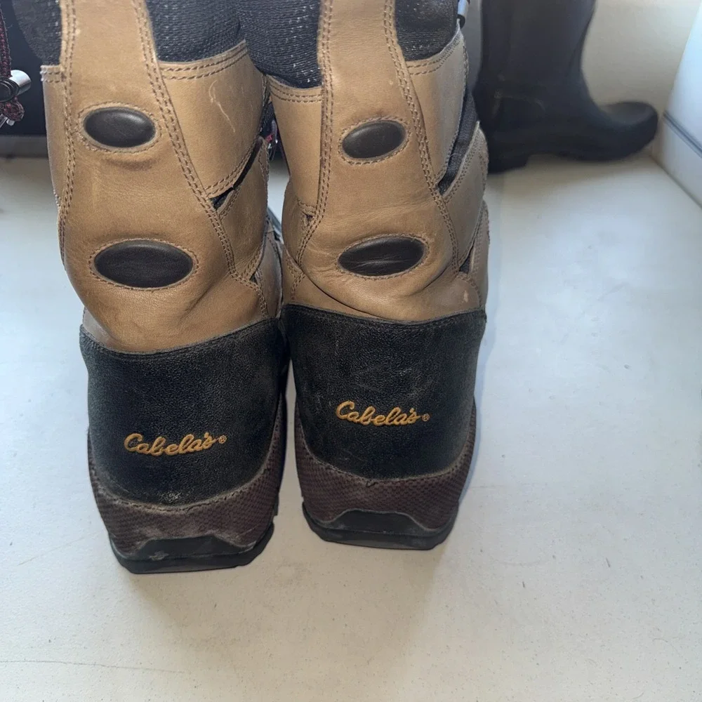 Cabela's trans Alaska insulated dry plus waterproof pac boots men's Size 12D